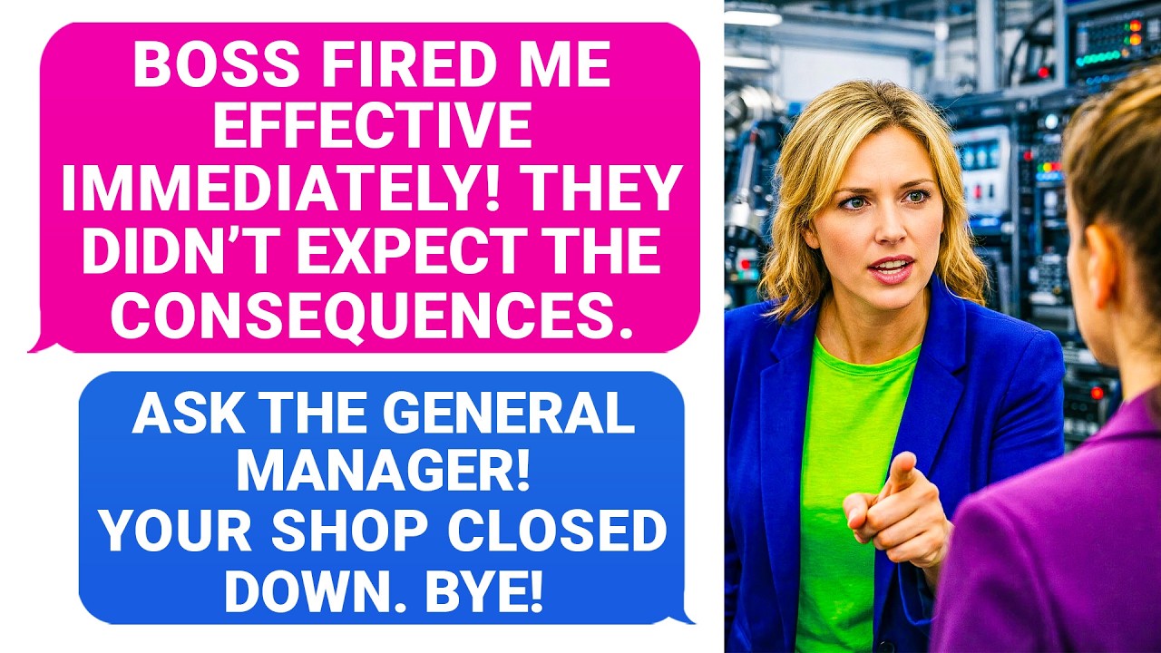 BOSS FIRED ME! They Didn't Expect My Complaint To Close Their Company. Ask The General Manager r/PR