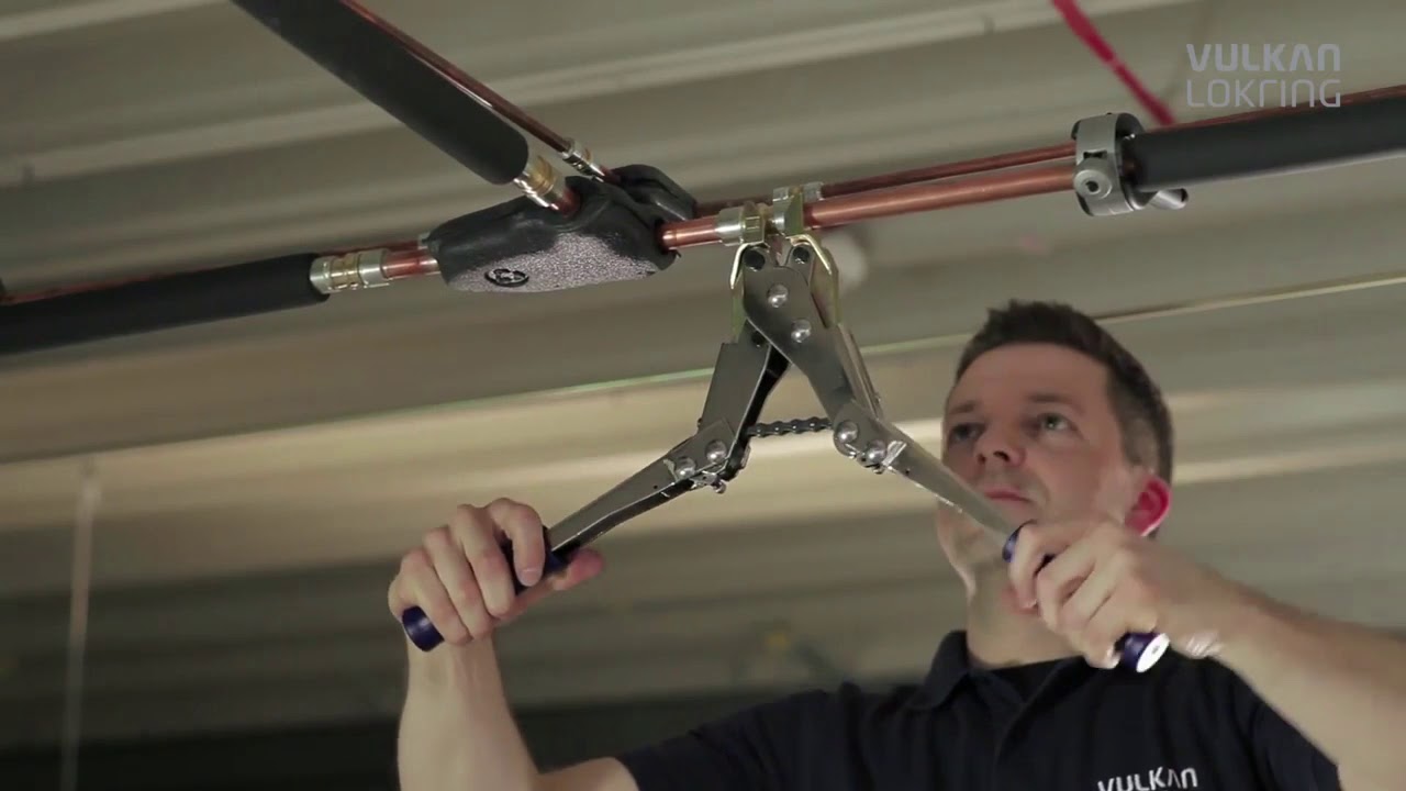 Łączenie rur miedzianych w instalacjach klimatyzacyjnych złączkami VULKAN LOKRING