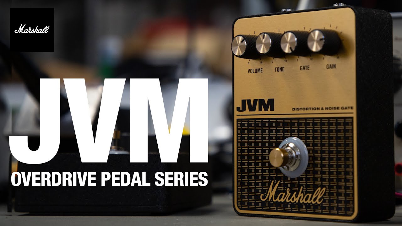 Официальная демонстрация педалей JVM | Педали Overdrive | Marshall