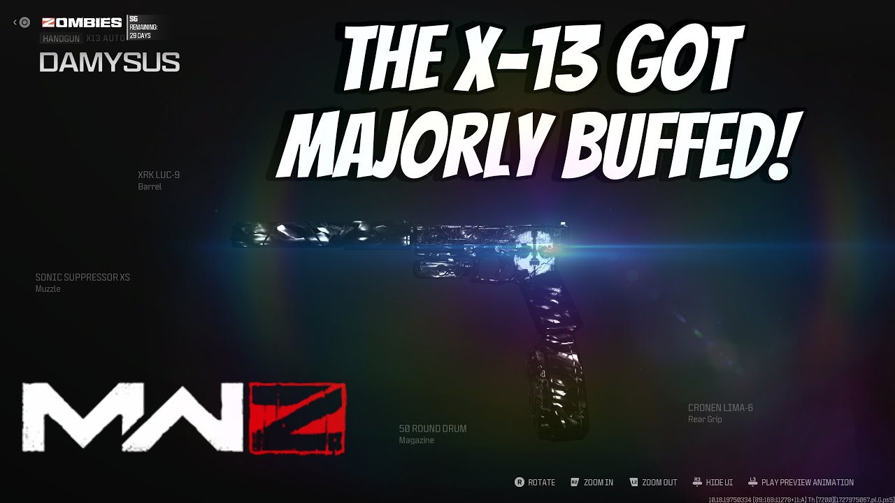 MW3 ZOMBIES - THE X13AUTO IS BACK!! [DOKKAEBI WARLORD + STORMCALLER + SHEPHERD ACT II STORY MISSION]