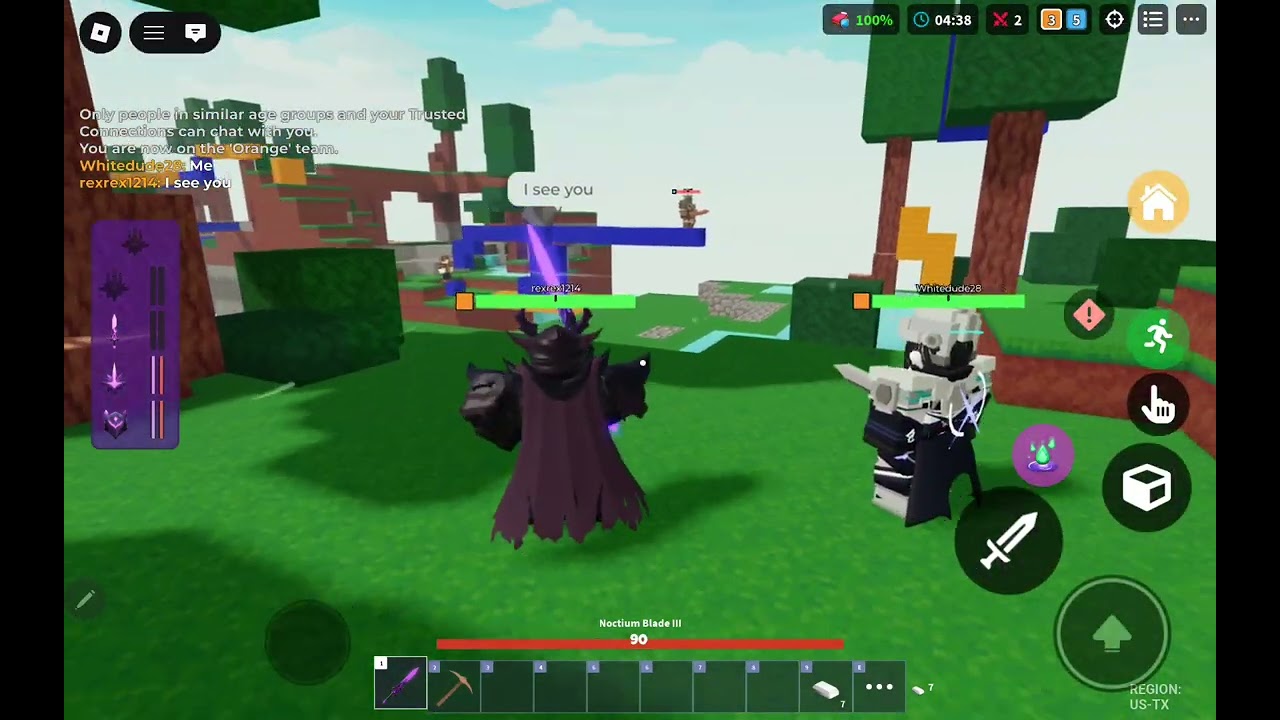 Playing bedwars because honestly got bored