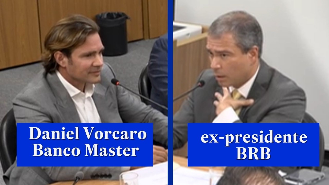 Acareação completa de Daniel Vorcaro e BRB. STF derruba sigilo e expõe contradições.