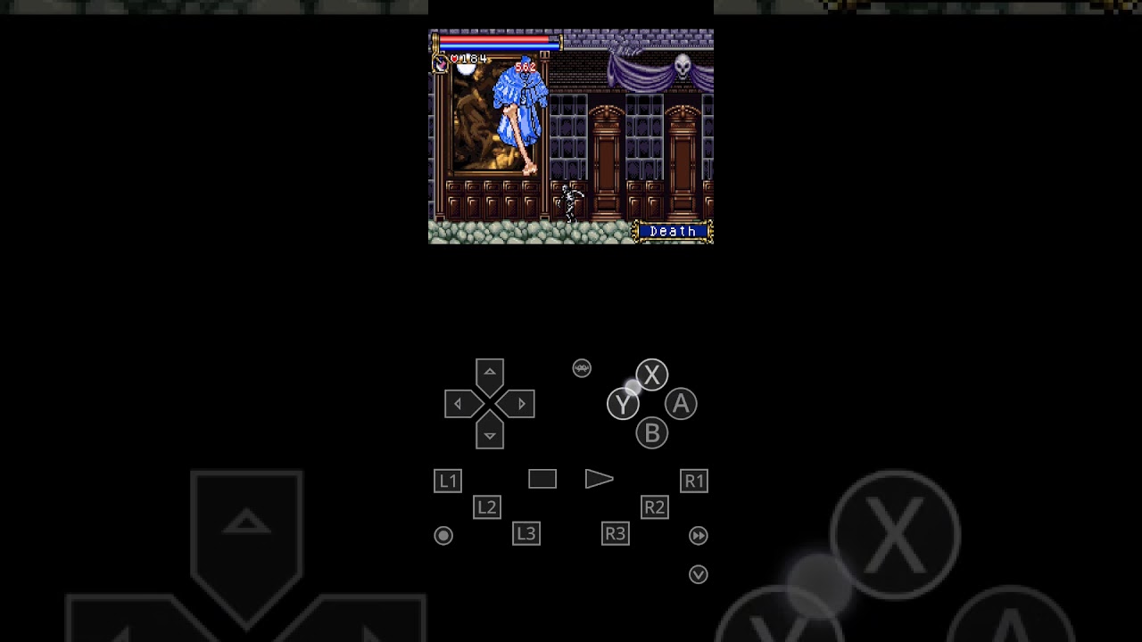 Death - Castlevania boss vs. Skeleton 🦴 #castlevania #cotm