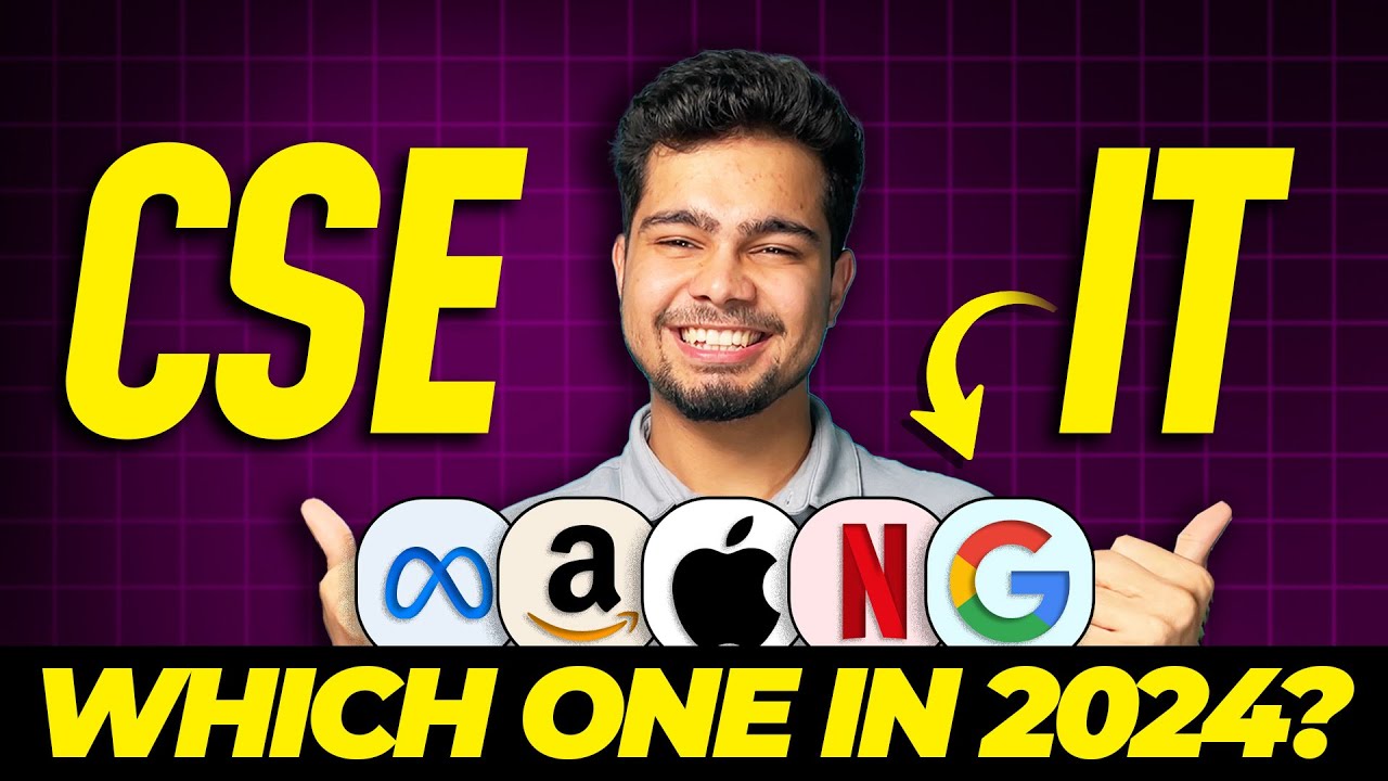 All about CSE in 2025 | Computer Science Vs Information Technology | Don't choose before watching!
