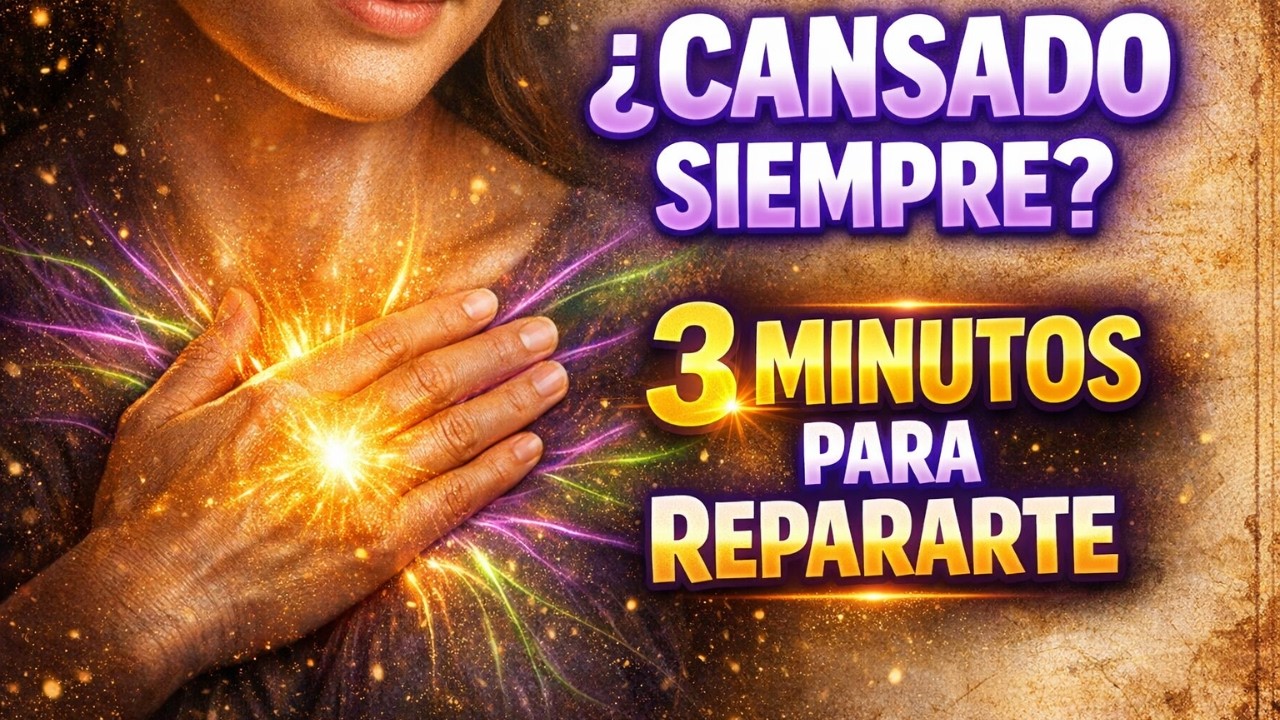 ¿Cansado Siempre? El Ritual de 3 MINUTOS que Repara Tu Cuerpo