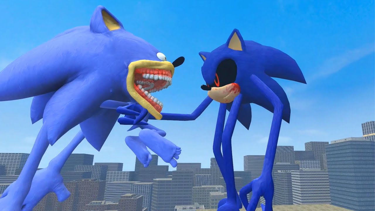 NEW SONIC INNYUME SMILEY'S VS TAIL SONIC SMILEY'S VS ALL SHIN SONIC TAPES in GMOD!