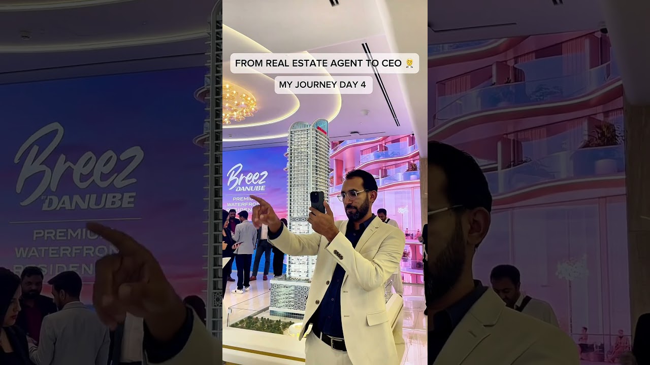 Day 4 - from Real Estate Agent to CEO of Trust Edge Real Estate. #danube #newprojects #waterfront