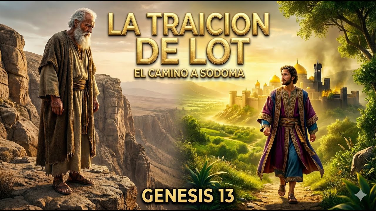 LA TRAICIÓN DE LOT: Eligió el Lujo y Encontró la Muerte (Génesis 13) | Historia Bíblica