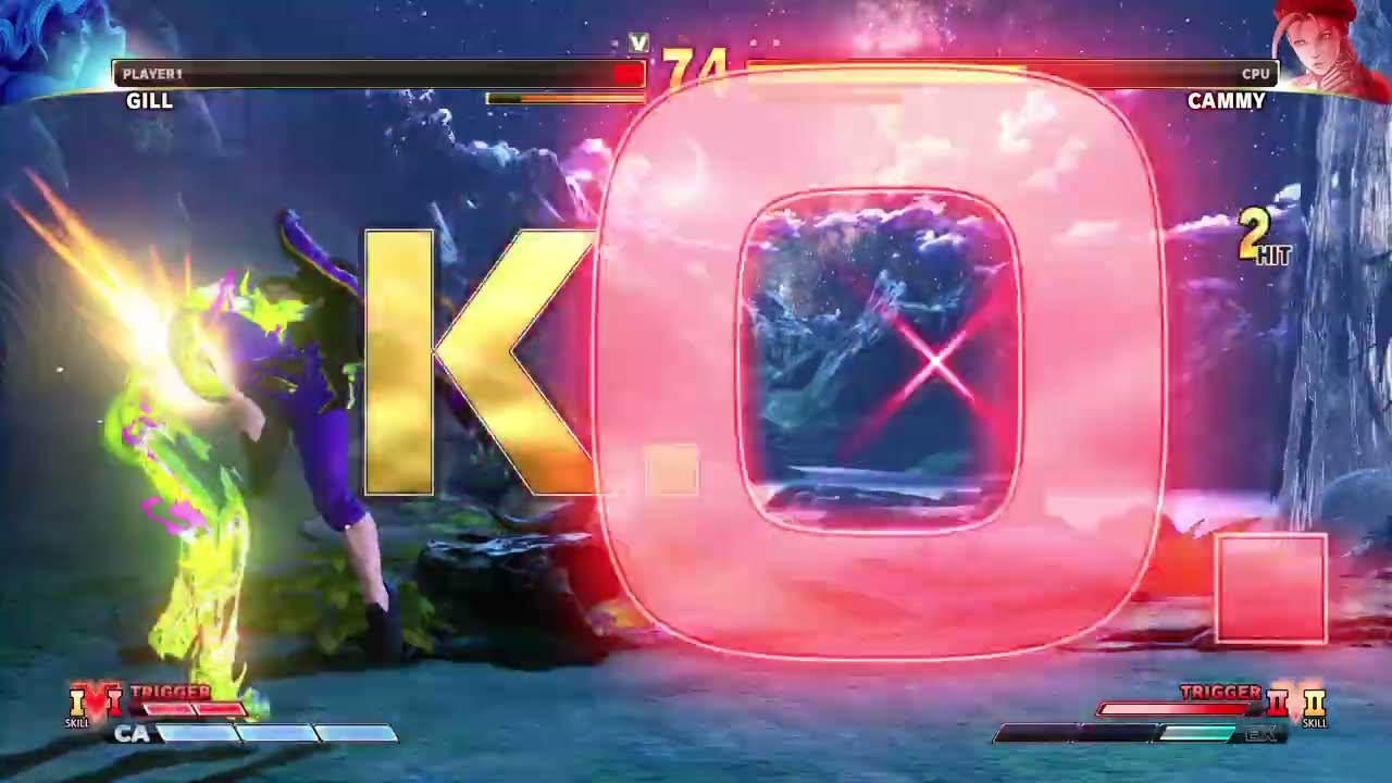 PYRON GILL VS CAMMY WHITE パイロン・ギル対キャミィ・ホワイトのバトル Street Fighter V