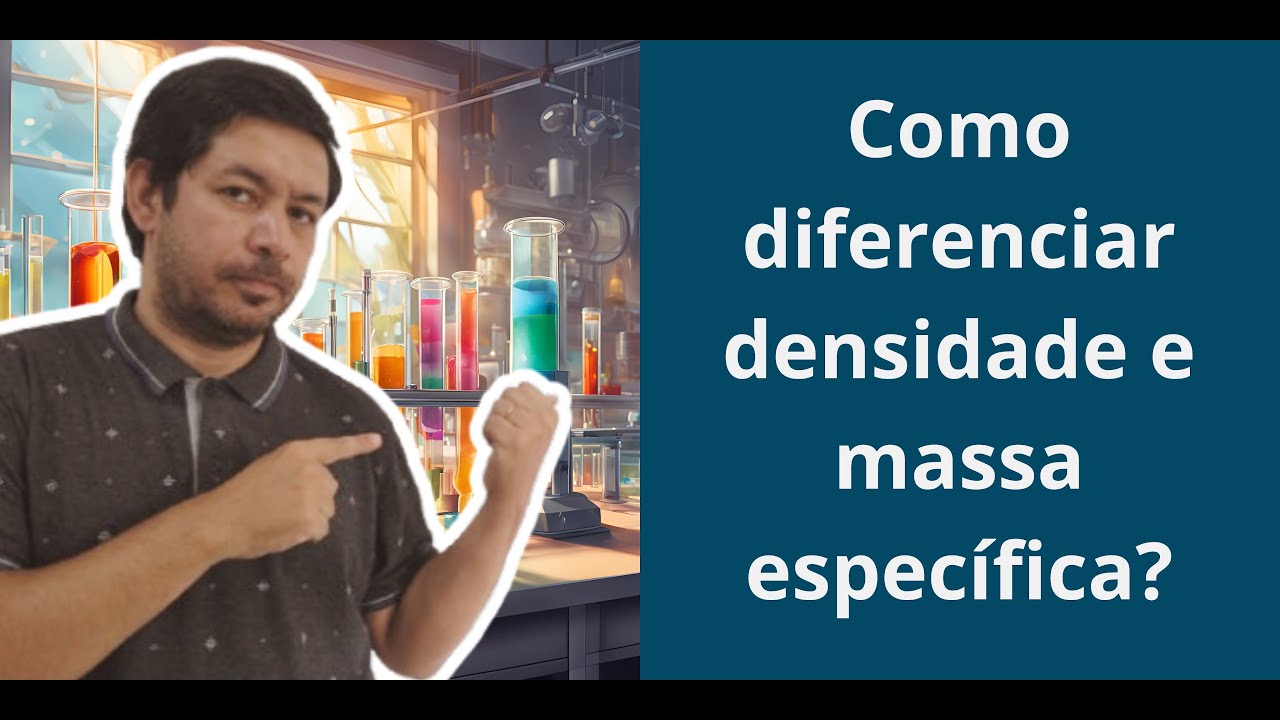 Qual é a DIFERENÇA entre DENSIDADE e MASSA ESPECÍFICA?