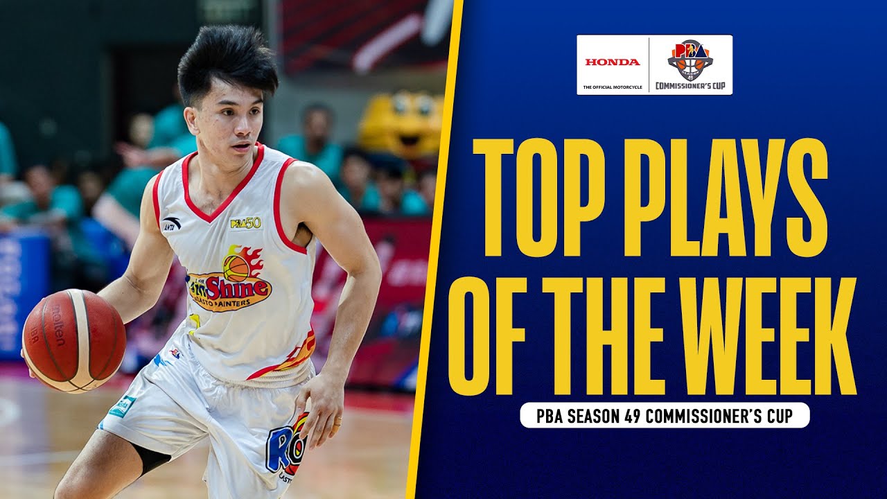 TOP PLAYS OF THE WEEK | PBA SEASON 49 COMMISSIONER’S CUP | FEB. 26 - MAR. 2, 2025