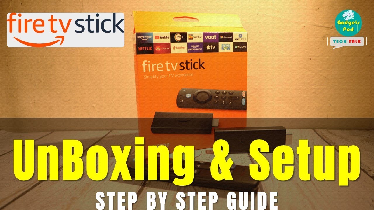 Распаковка и настройка Amazon Fire TV Stick (4K/HD): полное руководство