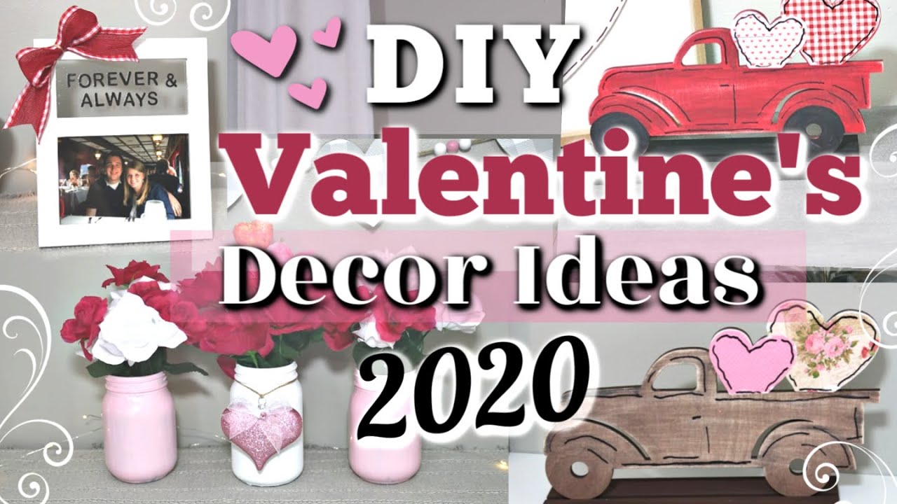 DIY Dollar Store Valentine's Decor Ideas 2020 | DIY Dollar Tree Valentines Decor | Krafts by Katelyn