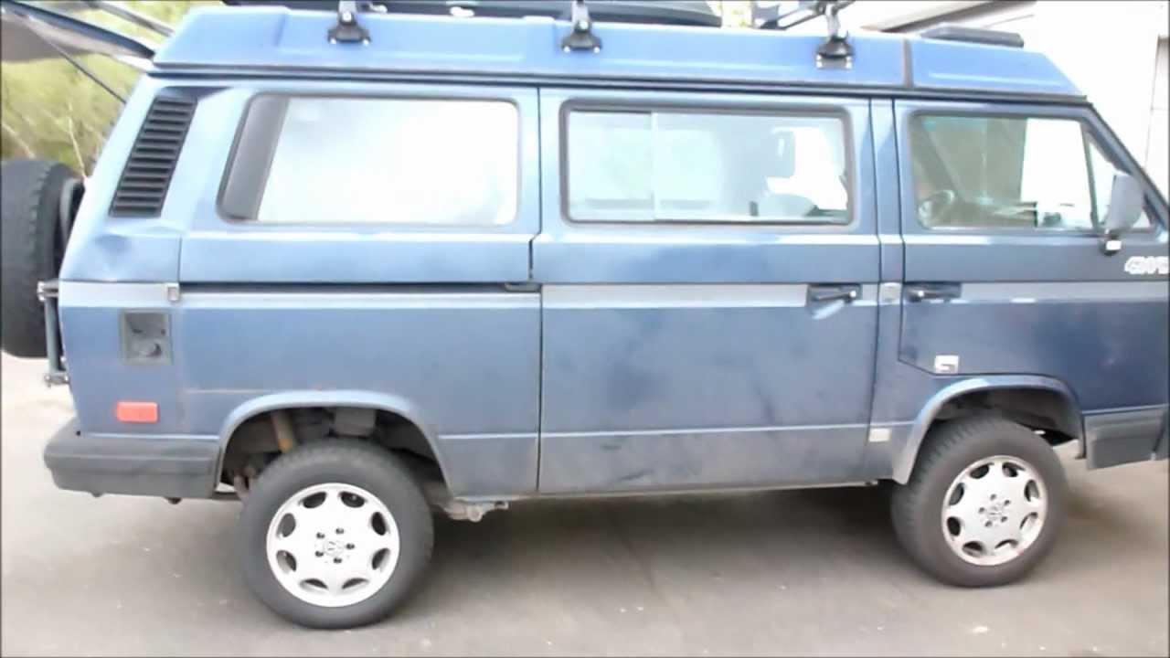 Subaru 2.2 liter swap Vanagon Syncro Westy conversion