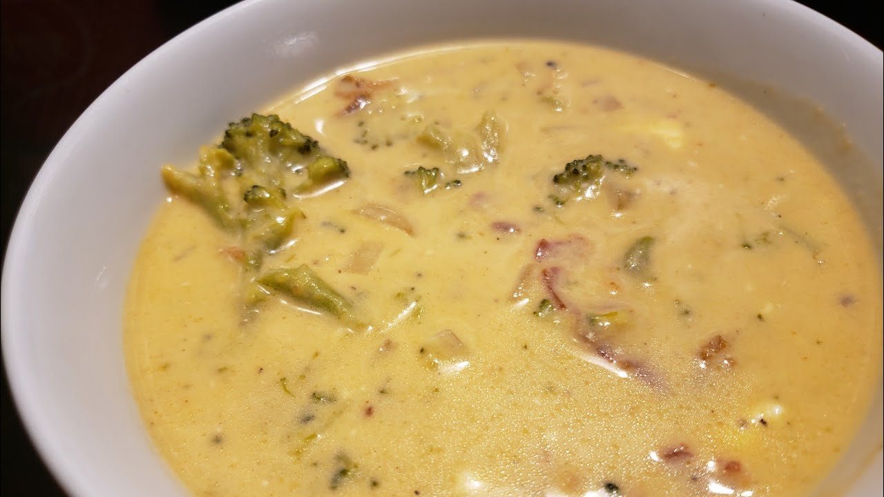 BEST KETO BROCCOLI CHEESE SOUP 🥦 🥦  SUPER EASY