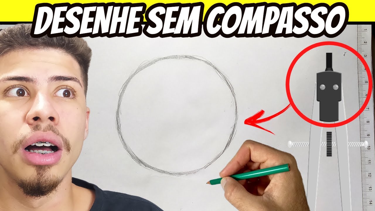Como desenhar um CIRCULO PERFEITO(+ DICAS PARA DESENHAR)