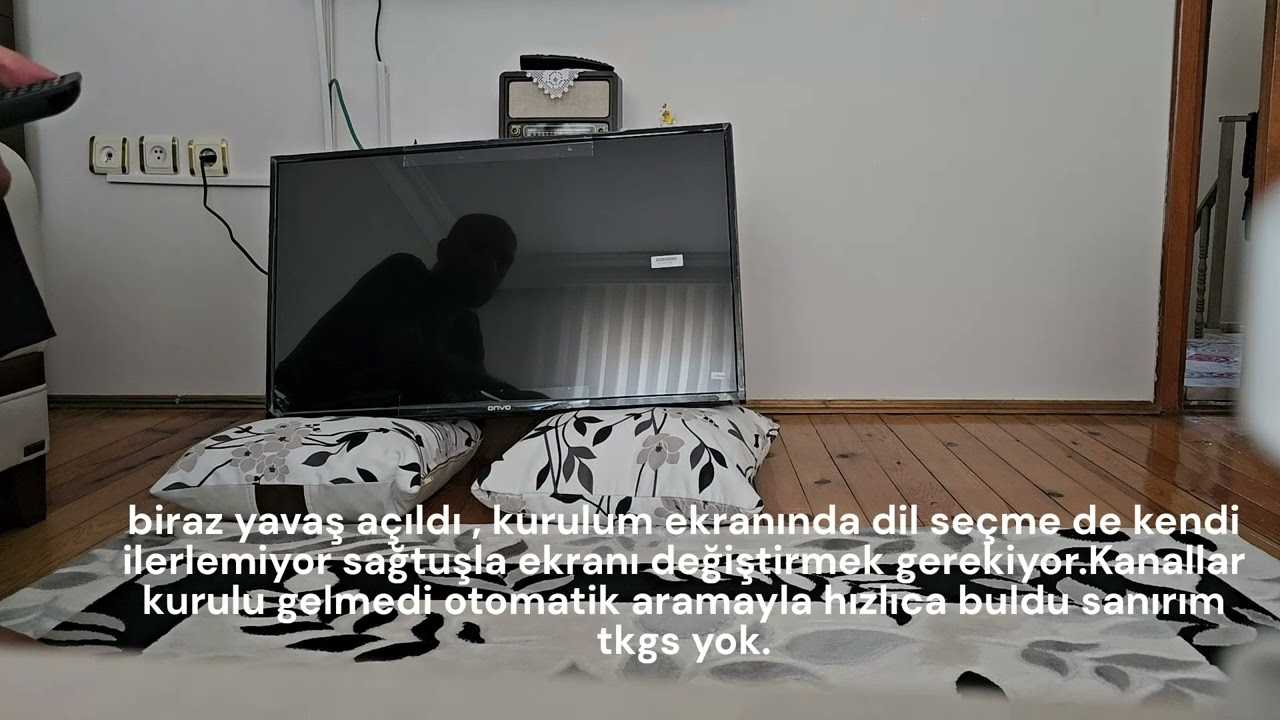 onvo 32ov6000h tv kutu açılışı ve detaylar