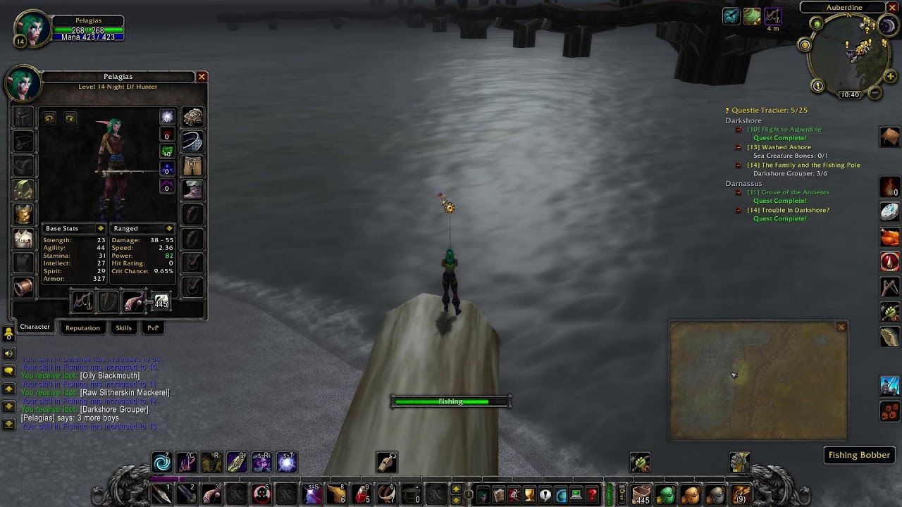 Let's Play Classic WoW: 1st timer. (Day 8 Dwarf Hunter/re leveling Elf)