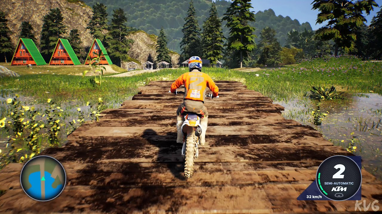 Monster Energy Supercross 5 - KTM 450 SX-F - Open World Free Roam Gameplay (PC UHD) [4K60FPS]