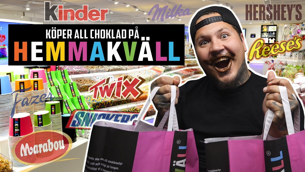 KÖPER ALL CHOCKLAD PÅ HEMMAKVÄLL
