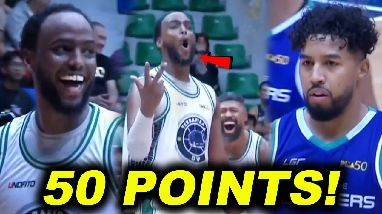 WOW! WHAT A GAME Terrafrima for the WIN! MAMAW ang import ng Dyip with 50 points, Talo ang Converge!