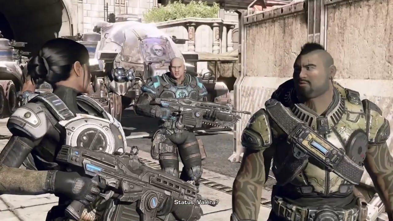 Locust Ambush at Evac Point | Lima City – Gears of War 3: RAAM’s Shadow