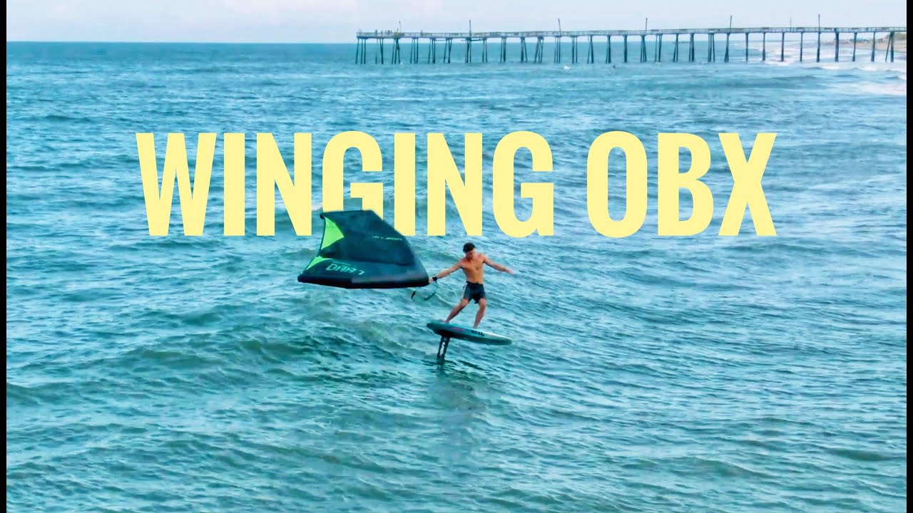 Wing Foil Surfing with James Jenkins | Cape Hatteras, NC