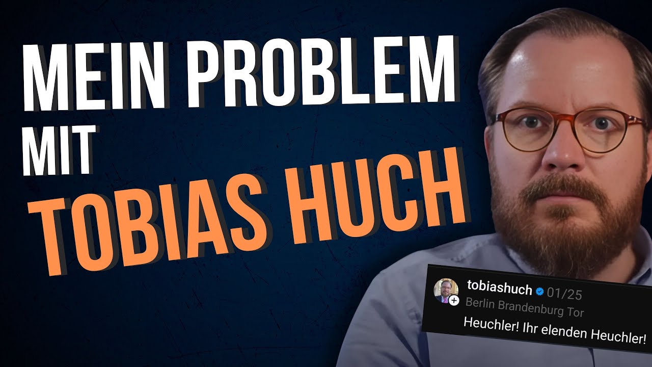 Meine Kritik an Tobias Huchs unangebrachten Antisemitismus-Sprüchen