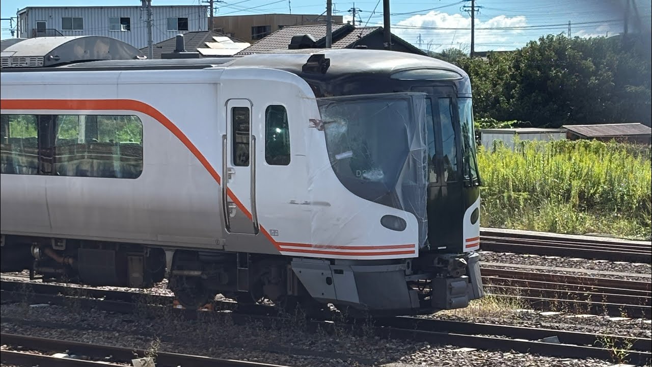 【HC８５特急ひだ】踏切事故車両復帰 #鉄道 #train #ひだ