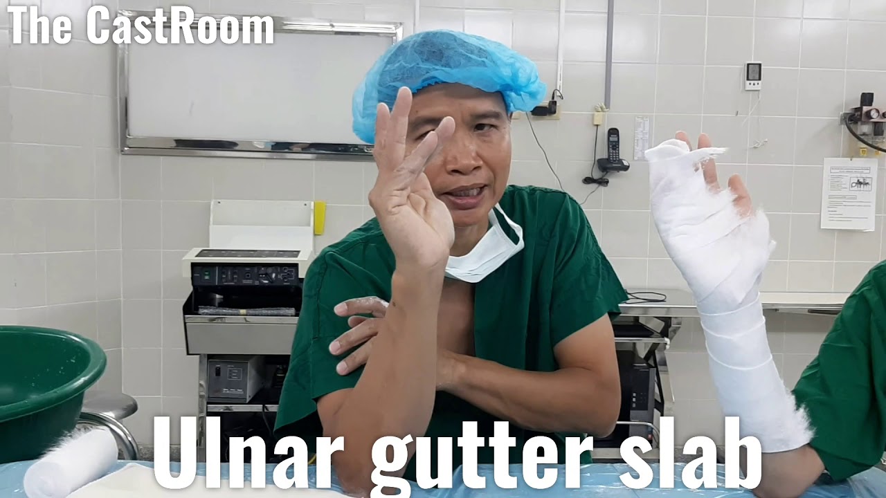 Training @ OR#:Ulnar gutter slab