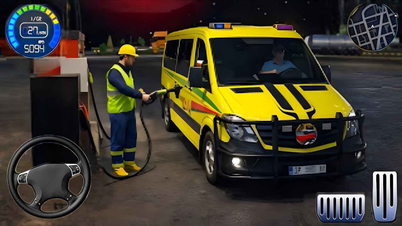 Realistic VAN Driving 2026: Pick & Drop Challenge Vietnam van driving game - android gameplay