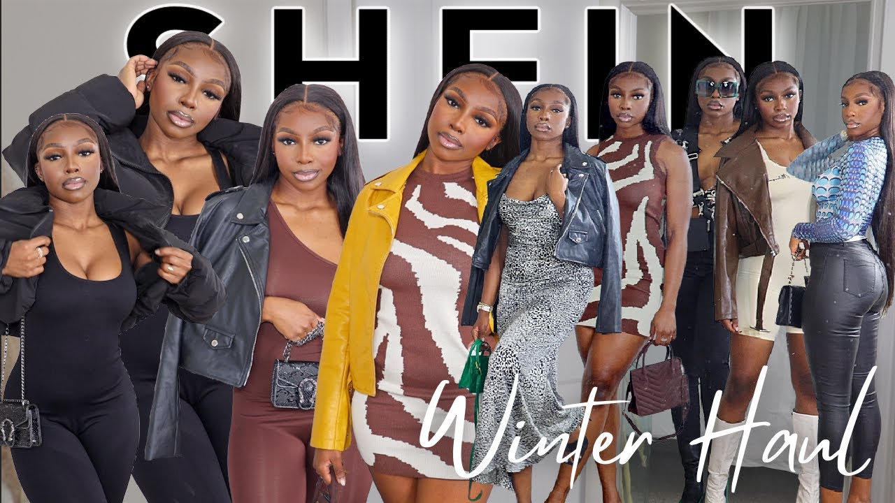 *HUGE* SHEIN Winter Baddie On A Budget Try On Haul | Affordable Designer Dupes