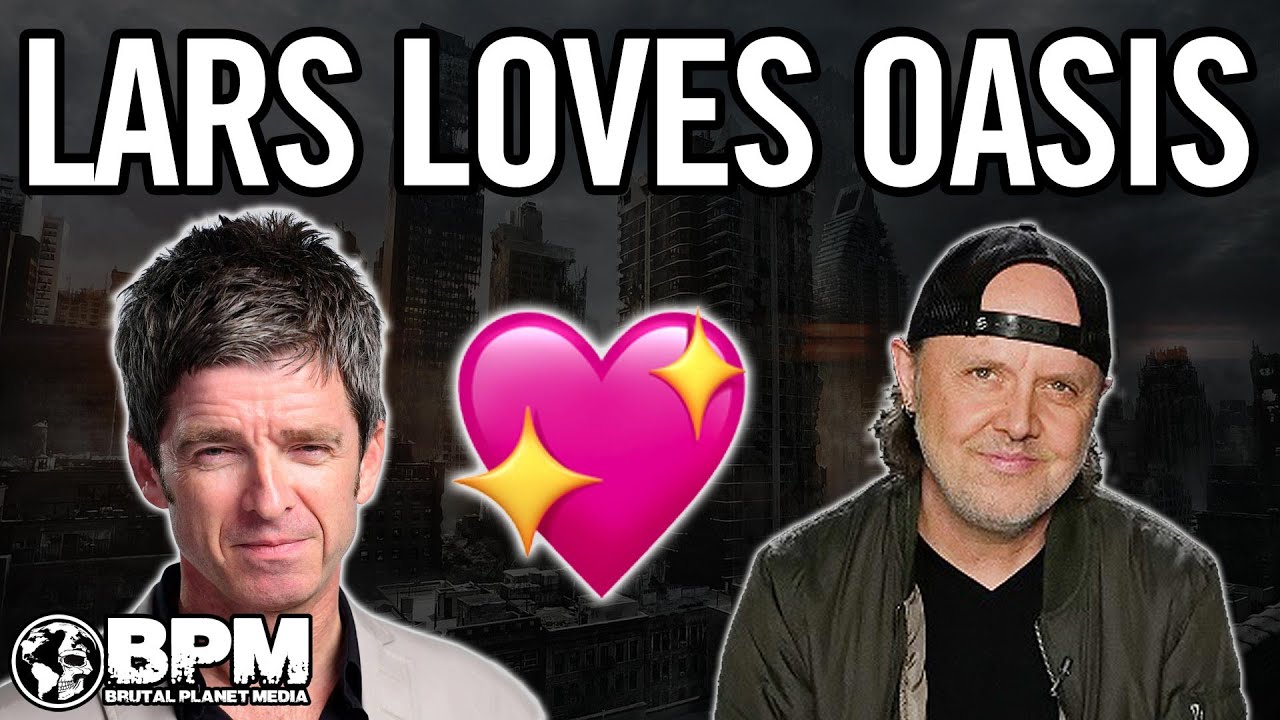 Ларс Ульрих из Metallica рассказывает Говарду Стерну о своей любви к Oasis