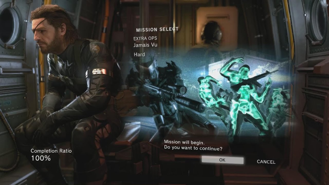 MGS V: GZ | (EXTRA OPS: Jamais Vu) (Hard) (S-Rank)