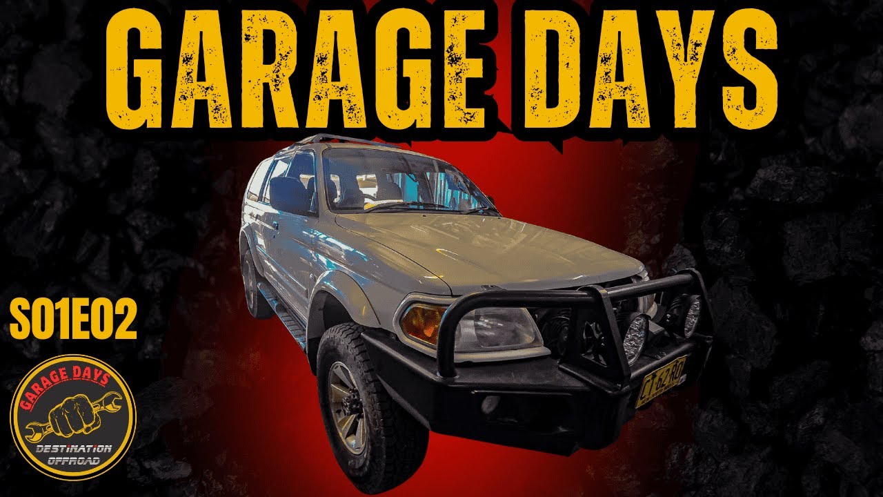 Garage Days S01E02 Установка стартера и генератора на Mitsubishi Challenger PA 2.