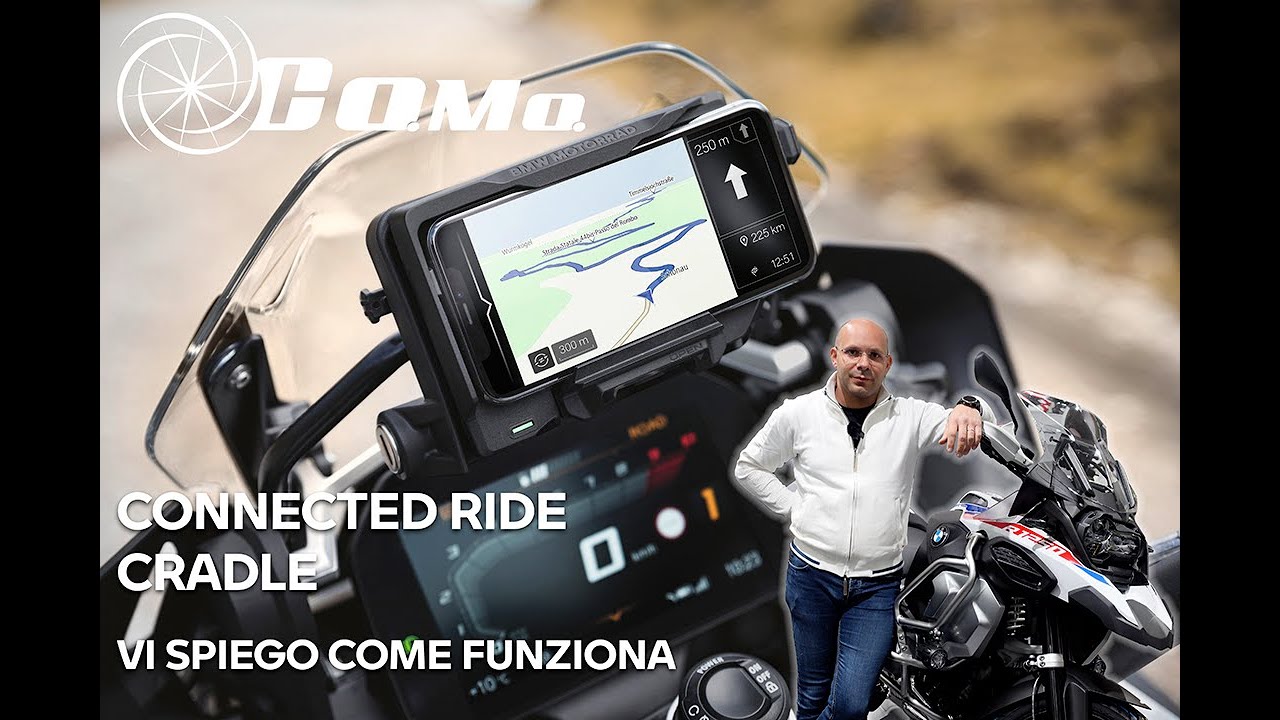ConnectedRide Cradle di BMW Motorrad. Installazione ed informazioni generali