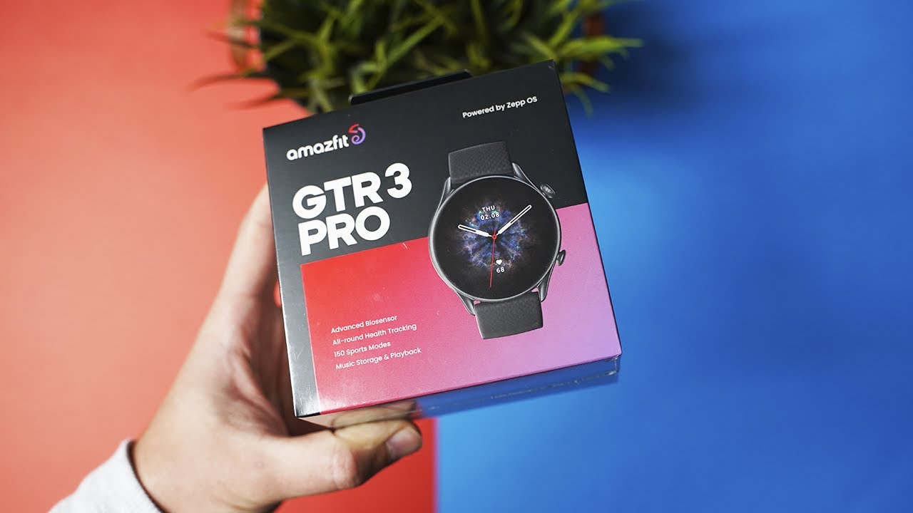 Amazfit GTR 3 Pro Rozpakowanie Unboxing