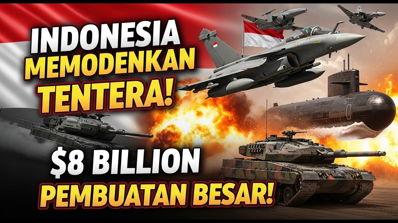 Penganalisis pertahanan global sedang memerhati pemodenan ketenteraan Indonesia