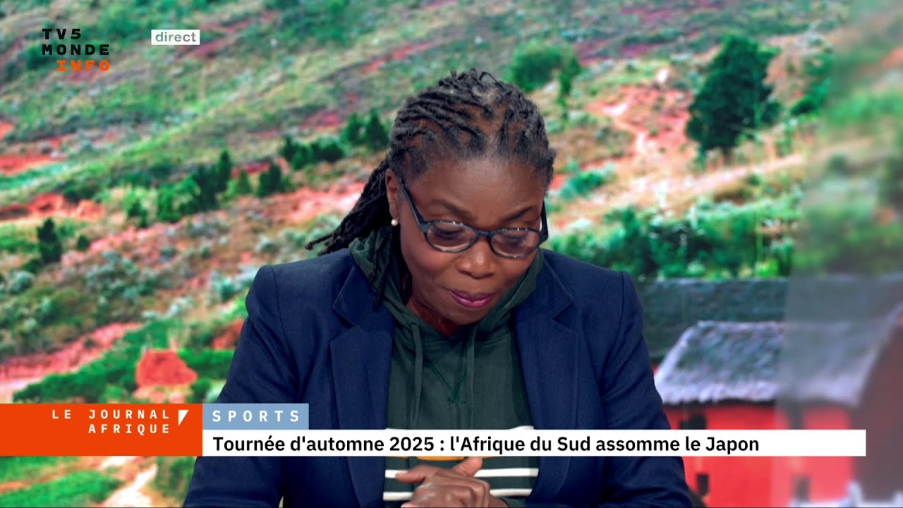Le journal Afrique du samedi 1er novembre 2025 sur TV5MONDE