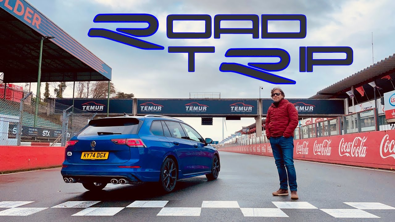NEW VW 8.5 GOLF R ESTATE 1000 MILE FIVE COUNTRY XMAS ROAD TRIP - PART 1
