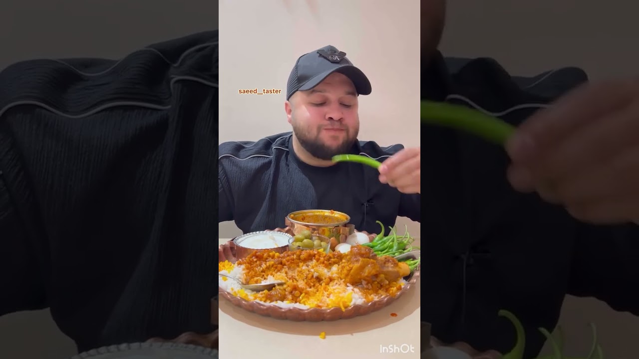 Mukbanger: saeed__taster #persianfood #Mukbang #iranianfood موکبانگ ایرانی قیمه