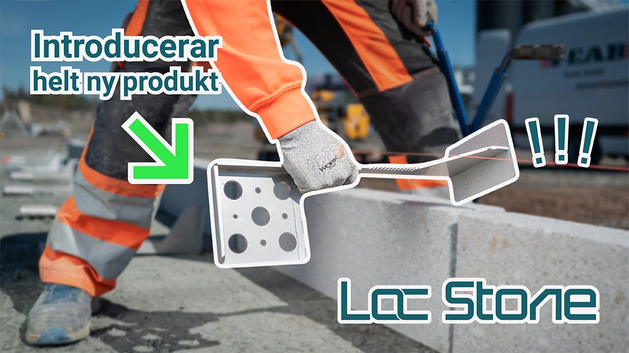 Sätt kantsten utan betong med Locstone