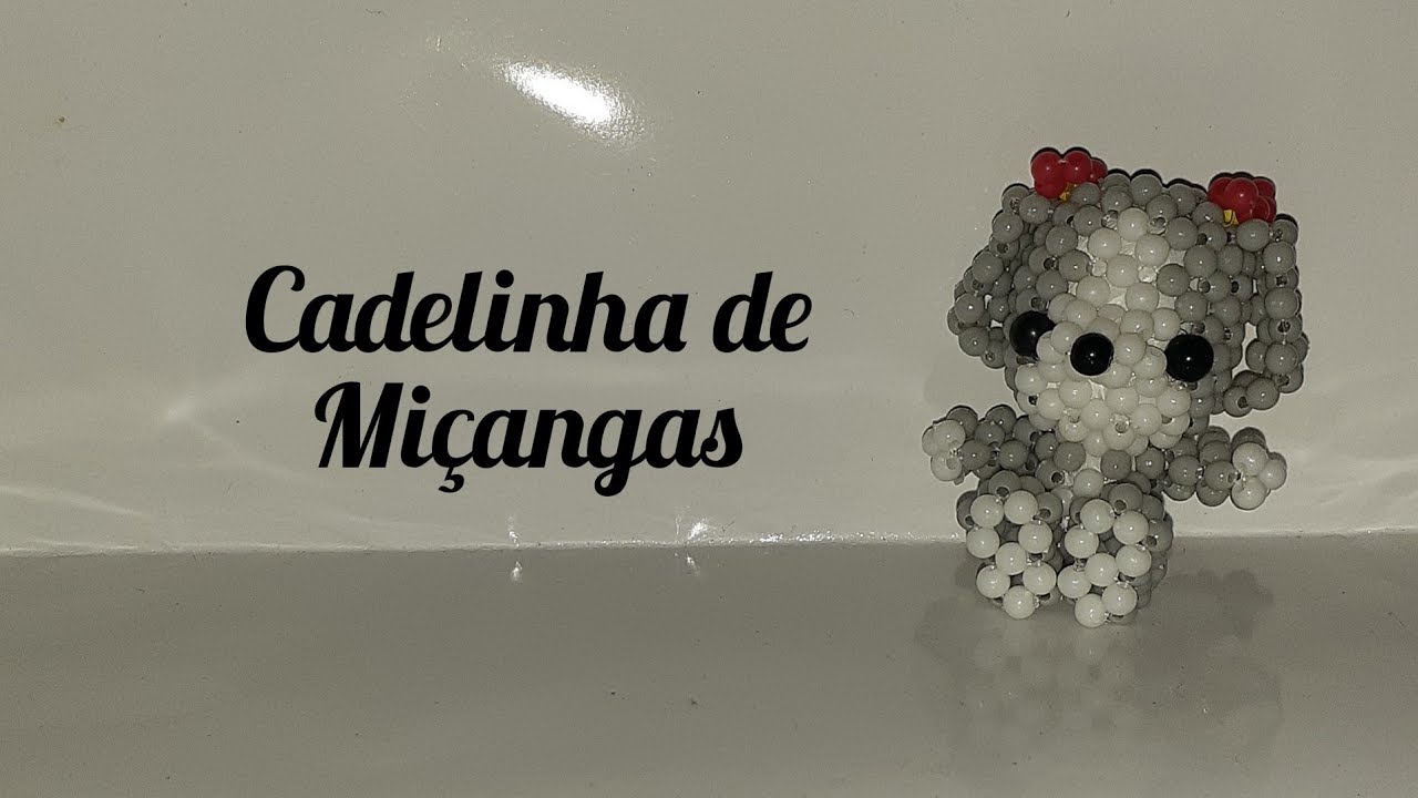 Cadelinha de miçangas 🥰
