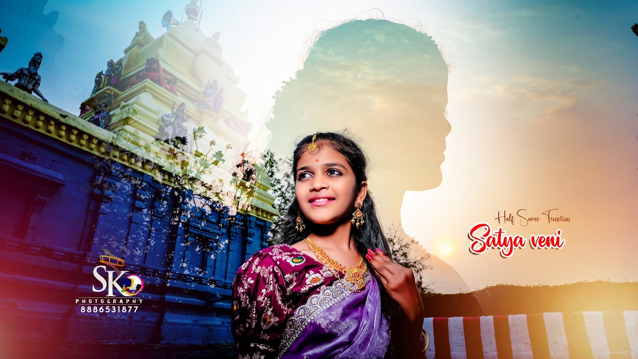 Gira Gira Gingiraagirey  SONG   #SATYAVENI  #Half  saree Function Song #wedding