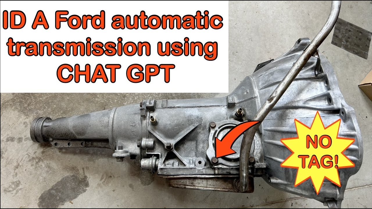 ID Ford automatic transmission using CHAT GPT #FordC4 #TransmissionID #AutomaticTransmission