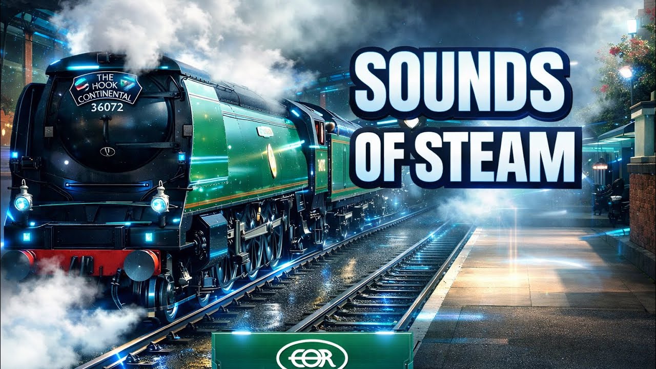 Steam in Action! 🚂 Sights & Sounds from Epping Ongar Railway