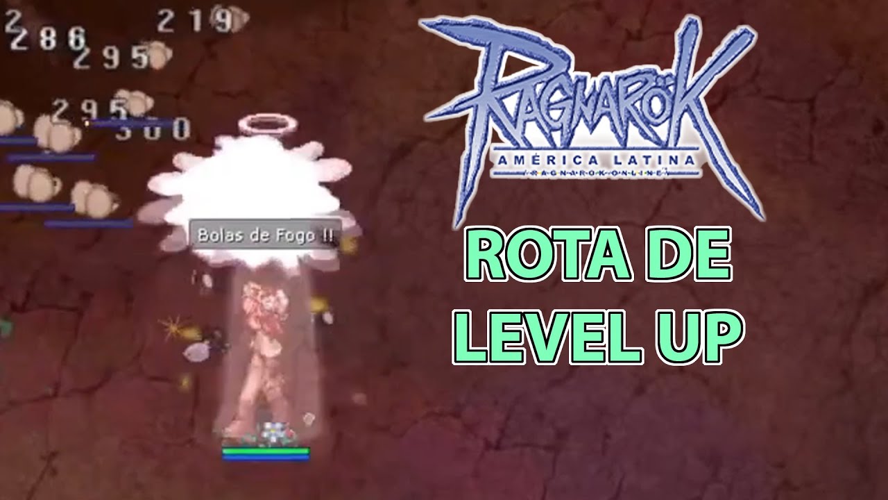 ROTA de LEVEL UP at&eacute; o 99 - MELHOR Caminho Pra Upar | Ragnarok ROLA LATAM