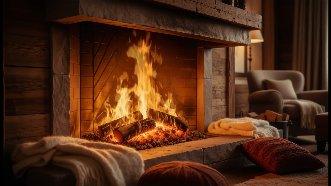 Silent Fireplace 🔥 | Emotional Ambient Music (10 Minutes)