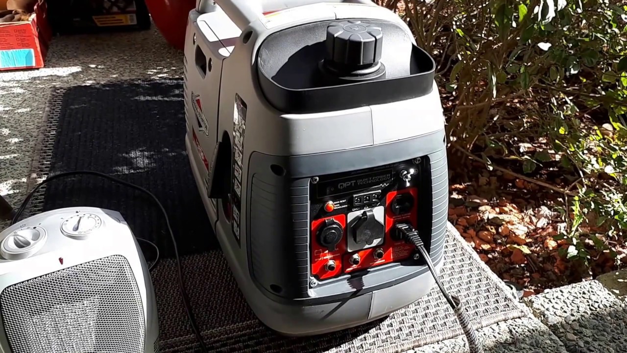 Briggs & Stratton 2200 Inverter Generator - early impressions