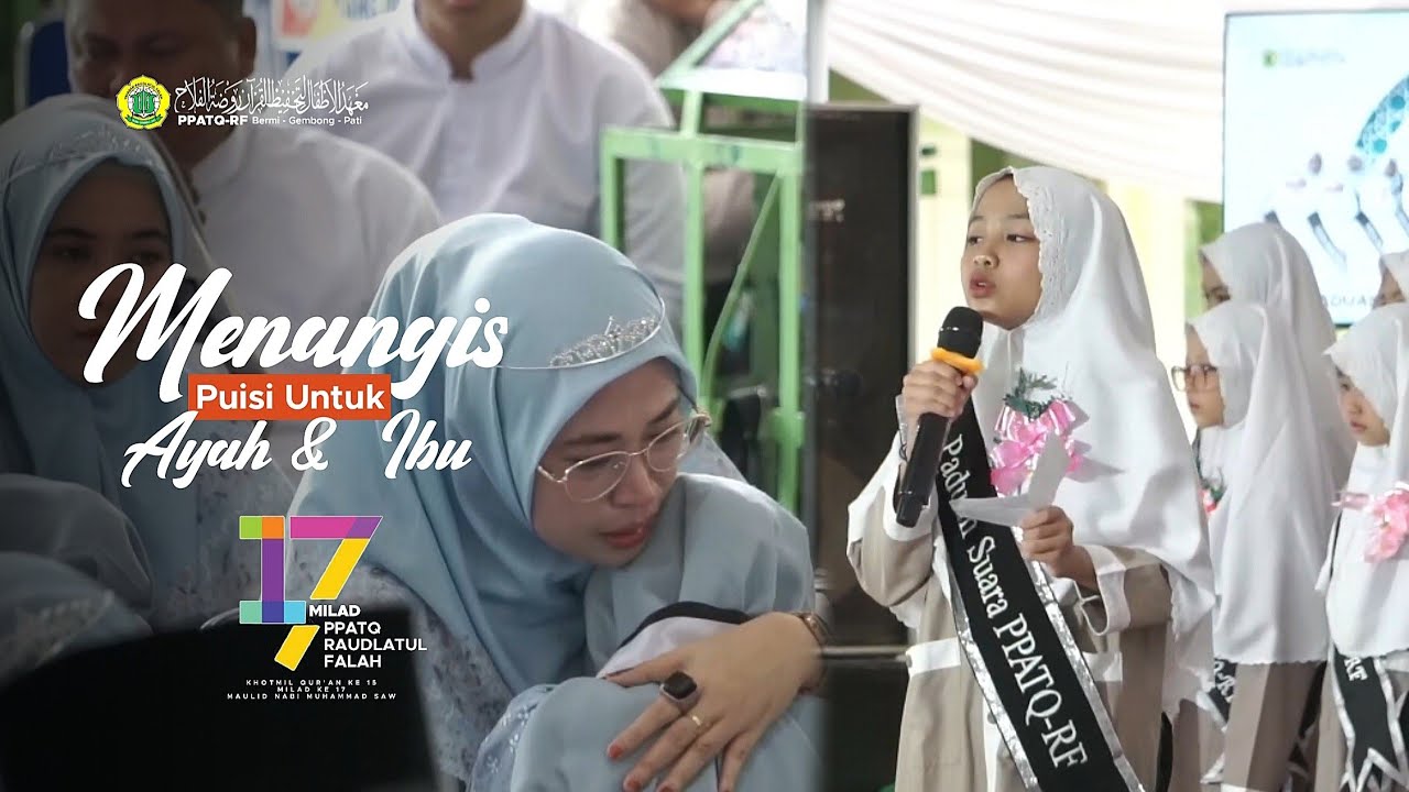 Bikin Menangis | Puisi | Sekarang aku faham mengapa aku di titipkan di pondok | PPATQ RF